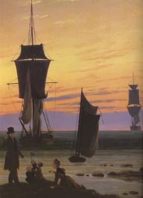 Caspar David Friedrich detail The Stages of Life (mk10)